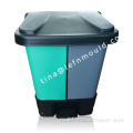 Форма для мусорных баков с откидной крышкой Пресс-форма для складных контейнеров